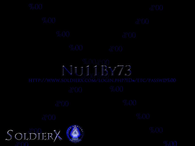 Nu11By73 SX Password Wallpaper