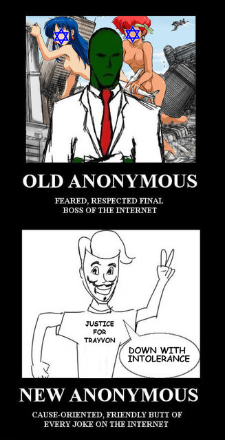 Old Anonymous vs New Anonymous