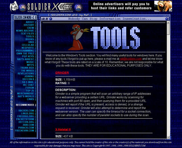 Classic SOLDIERX Site 2000