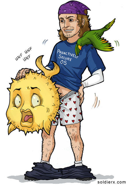 Theo de Raadt and OpenBSD
