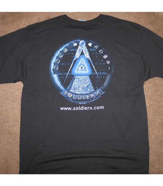 SOLDIERX Shirt Back No Background